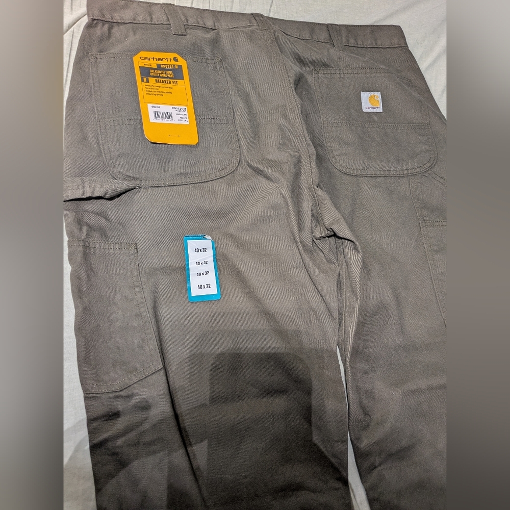 Carhartt Men's Brown Utility Pants 40x32